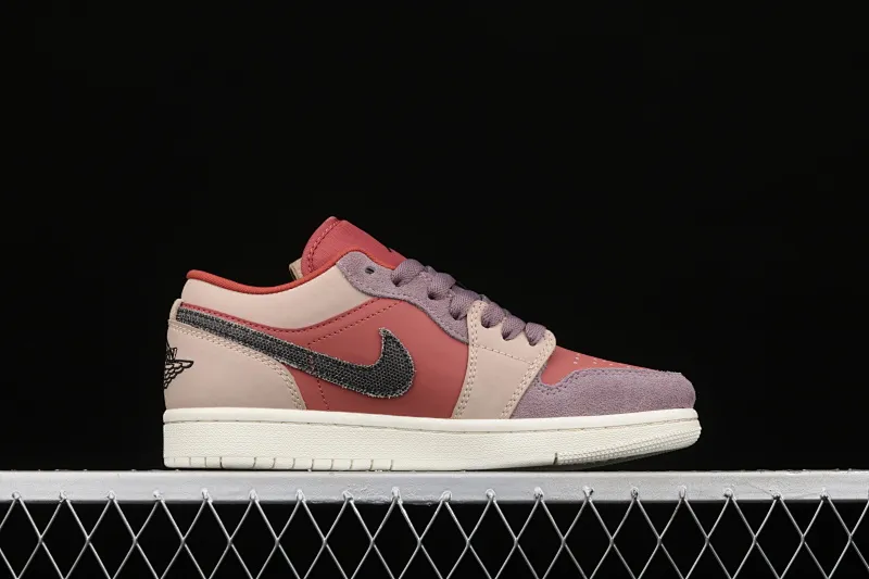 All categories Air Jordan Jordan series basketball shoes Air Jordan 1 Low G version pure original Air Jordan 1 Low AJ1 Joe 1 red pink purple stitching DC0774-602